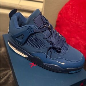 SOLD Retro 4 Royal Blue Sneakers